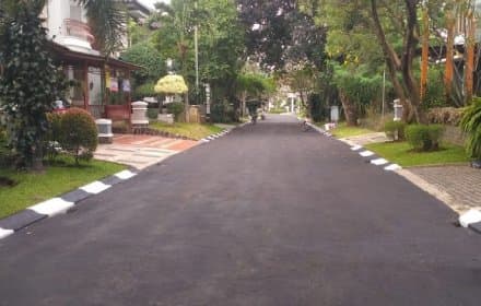 Hasil Pengaspalan Residensial
